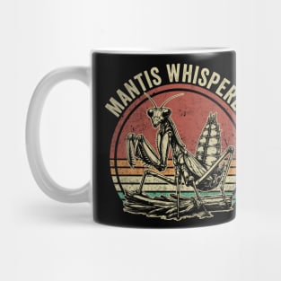 Praying Mantis Whisperer Funny Insect Quotes Mug